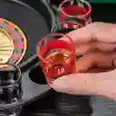 Ruleta Shots Juego De Mesa Para Tomar Spinning 16 Piezas