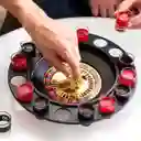 Ruleta Shots Juego De Mesa Para Tomar Spinning 16 Piezas