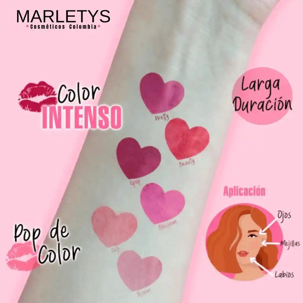 Tinta Labios Pink Up - Tono K Pop
