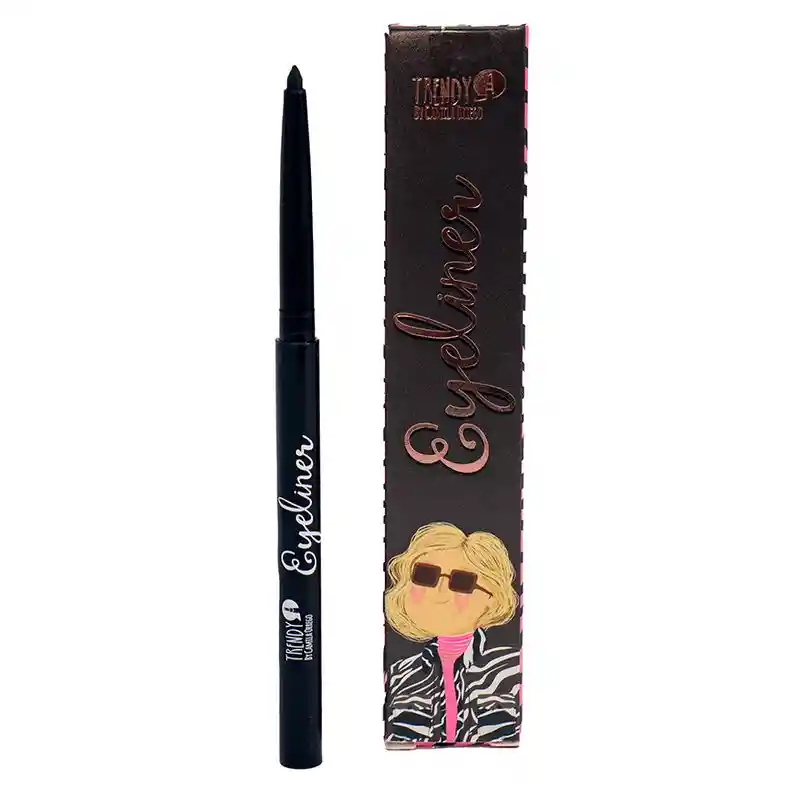 Lápiz De Ojos Trendy Ref Ey15 Negro