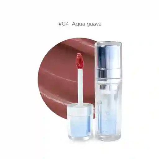 Lipgloss Ice Watery Aqua Guava 04 - True Lover