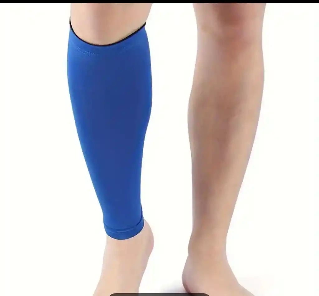 Pantorrilleras Talla M Azul