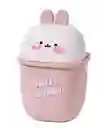 Mini Basurera De Escritorio Con Tapa Decorativo Cubo De Almacenamiento