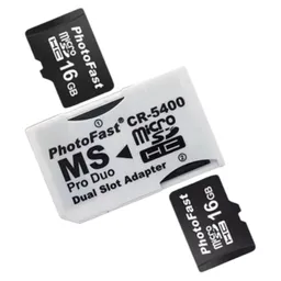 Adaptador Memory Stick Pro Duo Doble Microsd Para Sony Psp