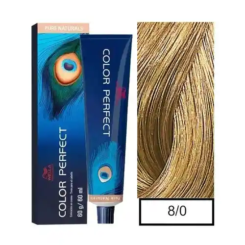 8.0 Rubio Claro Color Perfect - 367 - Wella