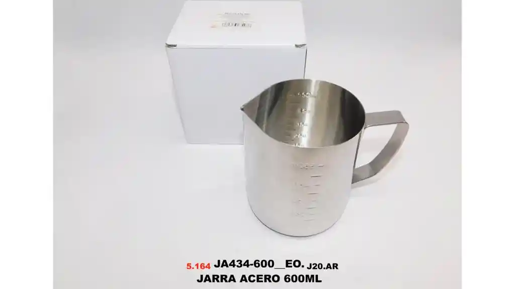 Jarra Leche Espuma Expreso Café Barista 550 Ml Acero Metal