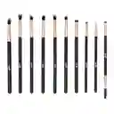 Kit Brocha Trendy Kt18 Marmol Negro X 18 Und