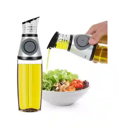 Botella Dosificadora Dispensador Aceite Vinagre Con Medidor