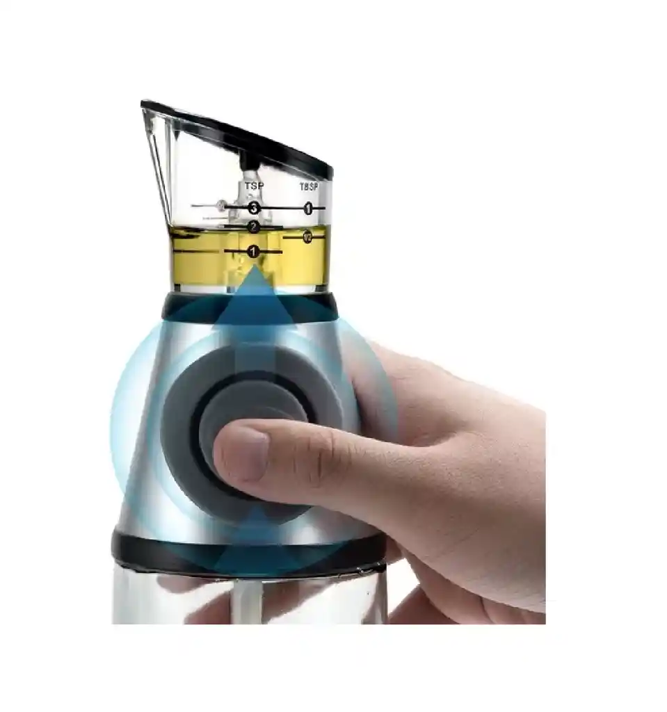 Botella Dosificadora Dispensador Aceite Vinagre Con Medidor