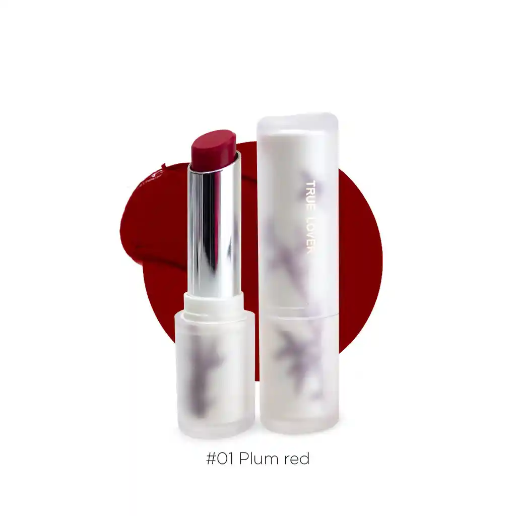 Labial Mate Lipstick Plum Red 01 - True Lover