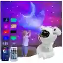 Proyector Astronauta Led - Nebulosa, Estrellas Y Música