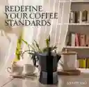 Cafetera Moka De 6 Tazas Color Negro