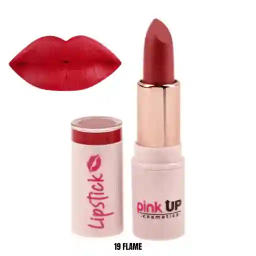 Labial Lipstick Pink Up - Tono Flame