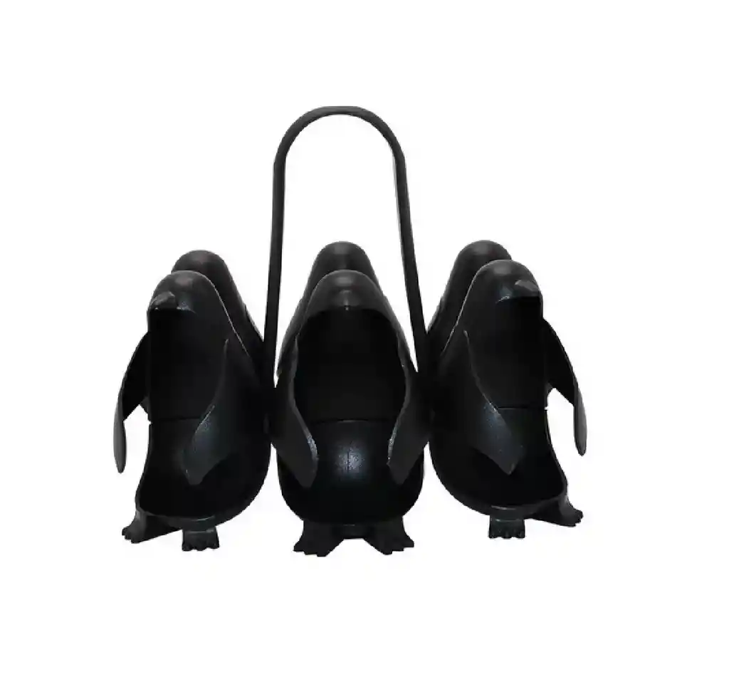 Soporte Huevos Base Hervidor Pingüinos Organizador Huevera
