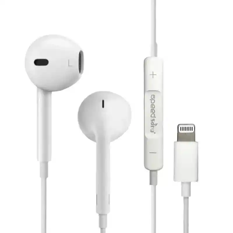 Audífonos Alámbricos Speed Song Sg-154 Con Conector Lightning Para Iphone