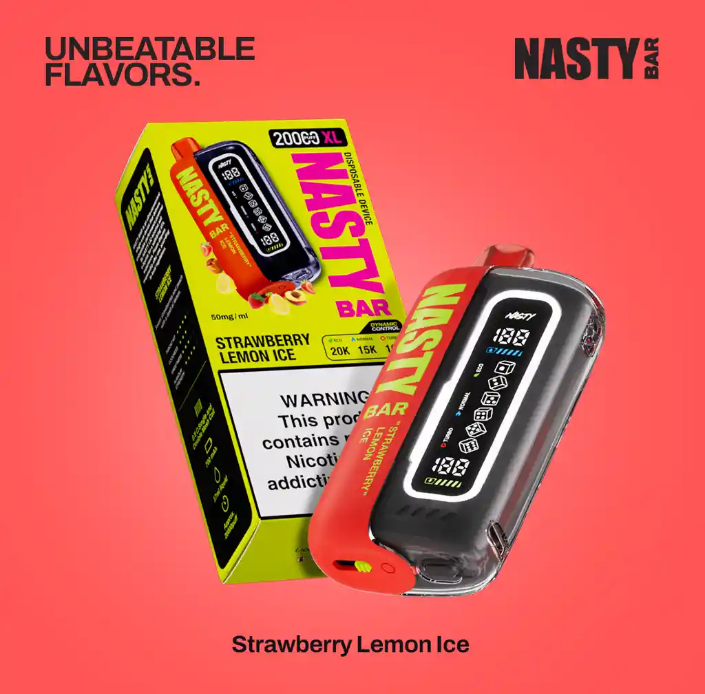 Nasty Bar Strawberry Lemon Ice 20.000puff