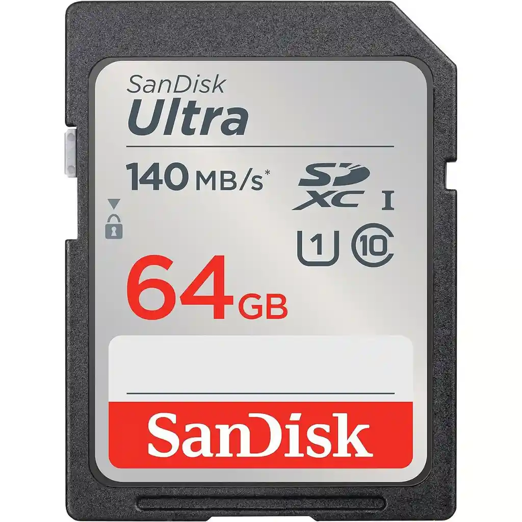 Sd Card 64gb Sandisk Ultra Full Hd 140mbs