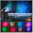 Proyector Astronauta Galaxia Luz Nocturna 360° Con Control