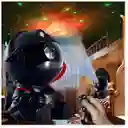 Proyector Astronauta Galaxia Luz Nocturna 360° Con Control
