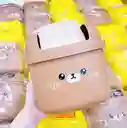 Mini Basurera De Escritorio Con Tapa Giratoria Decorativo Cubo De Almacenamiento