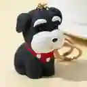 Llavero 3d Perrito Schnauzer