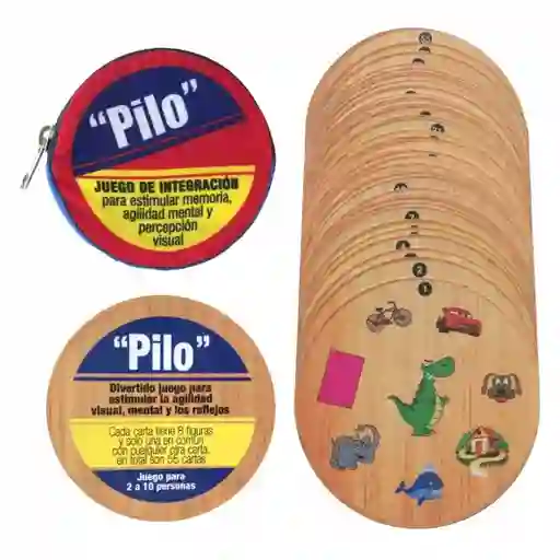 Pilo Juego De Mesa Agilidad Mental