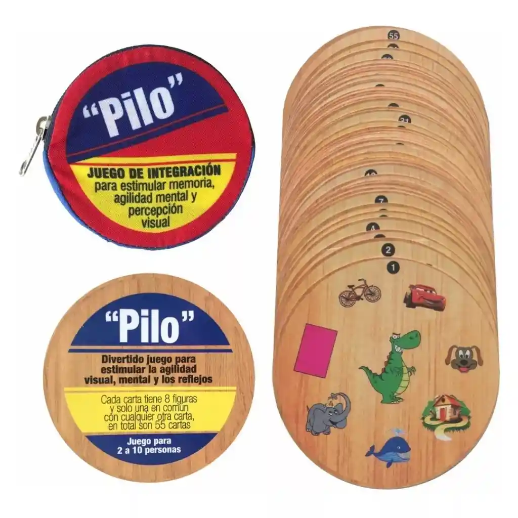 Pilo Juego De Mesa Agilidad Mental