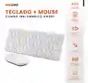Teclado Con Mouse Diseño Slim Universal Receptor Usb Compatible Con Pc Laptop Tablet