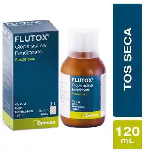 Flutox Jarabe 120 Ml Sabor Coco