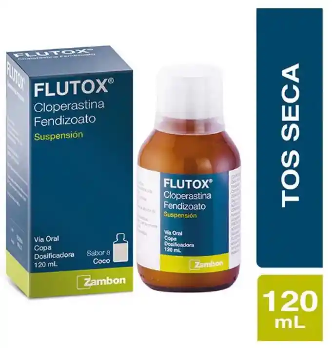 Flutox Jarabe 120 Ml Sabor Coco