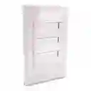 Interruptor Triple Premiun Blanco