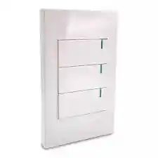 Interruptor Triple Premiun Blanco