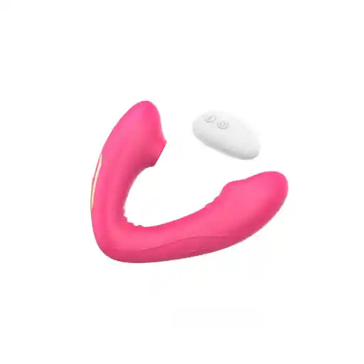 Vibrador Succionador Clitoriano Recargable Con Control