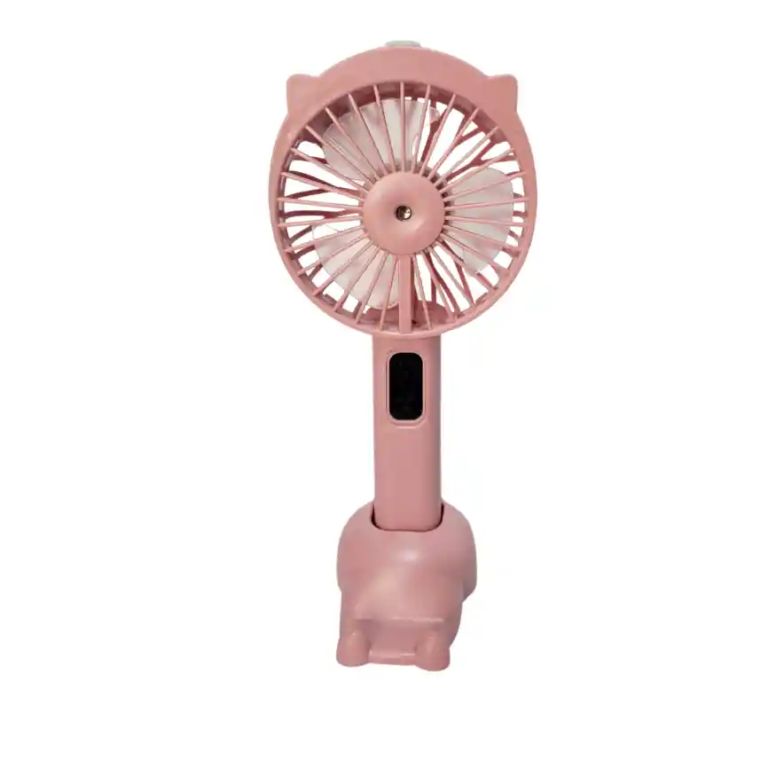 Ventilador Portatil Con Soporte Para Celular