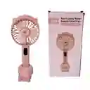 Ventilador Portatil Con Soporte Para Celular