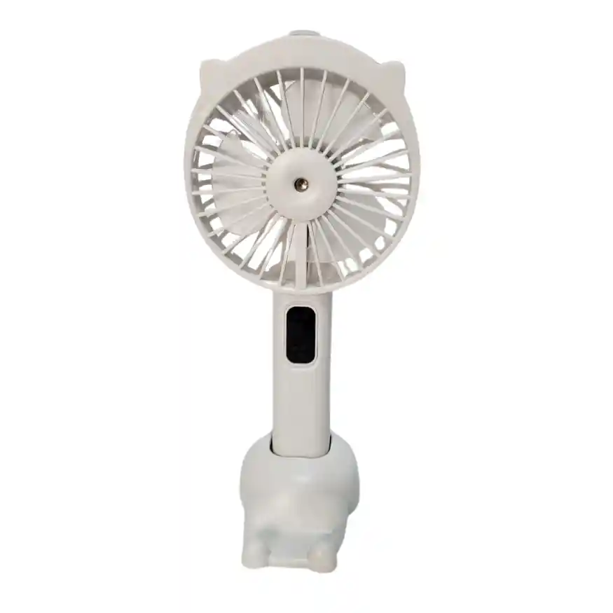 Ventilador Portatil Con Soporte Para Celular