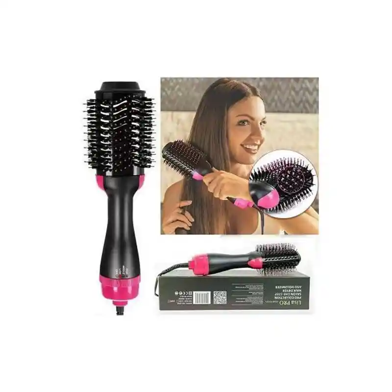 Cepillo Secador Aire Caliente Iones Ceramica