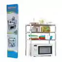 Organizador Microondas Estante Metálico De Cocina Multiusos