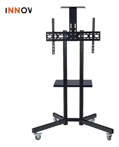 Soporte Piso Pedestal Para Tv Smartv Pc Laptop Para Presentación Ruedas Hasta 70 Pulgadas Innovo