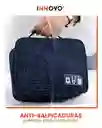 Organizador De Cables Estuche Impermeable Accesorios Tecnológicos Azul Innovo