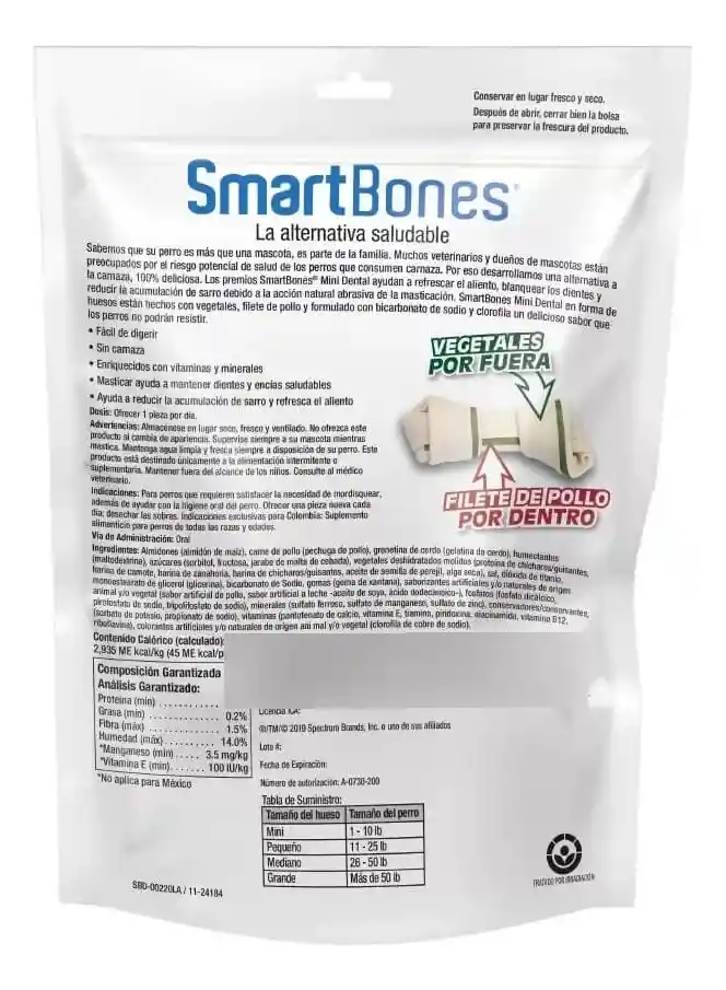 Smartbones Dental Mini 8 Unidad