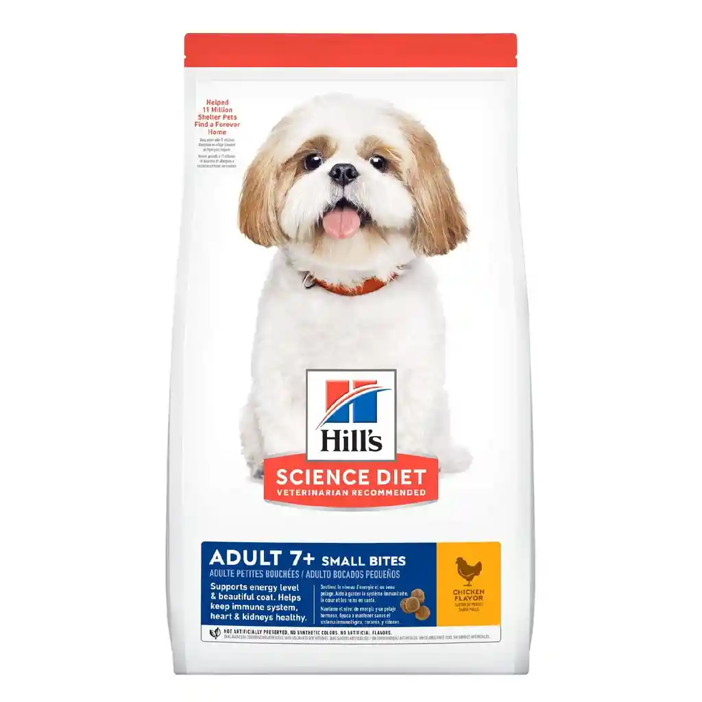 Hills Perro Adulto 7+ Small Bites 15lb