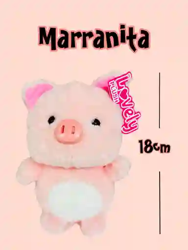 Peluche Marranita 18cm
