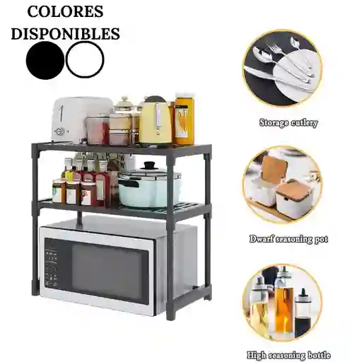 Estante Soporte Para Microondas Organizador De Espacio