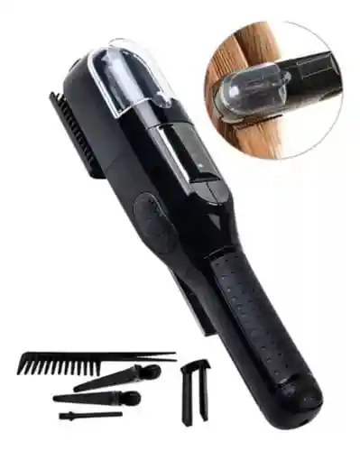 Set De Cepillo Quita Horquilla Recargable Accesorios Maquina Para Cabello