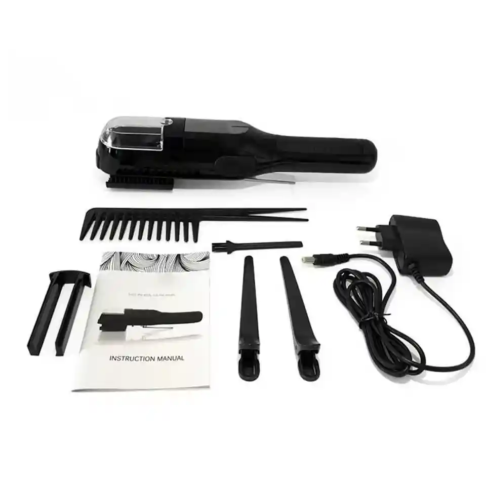 Set De Cepillo Quita Horquilla Recargable Accesorios Maquina Para Cabello