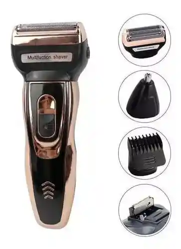 Maquina Afeitar Electrica Recargable 3 En 1 Geemy