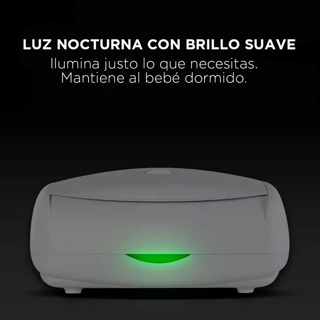Calentador Y Dispensador De Toallitas Humedas, Luz Nocturna Suave, Capacidad Para 80 Toallitas, Calienta De Abajo Hacia Arriba, Uso A Una Sola Mano - Prince Lionheart