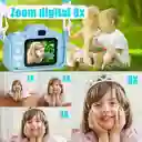Cámara Digital Para Niños 1080p Azul