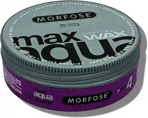 Morfose Cera En Gel Super Wax Aqua Para Hombre Morada